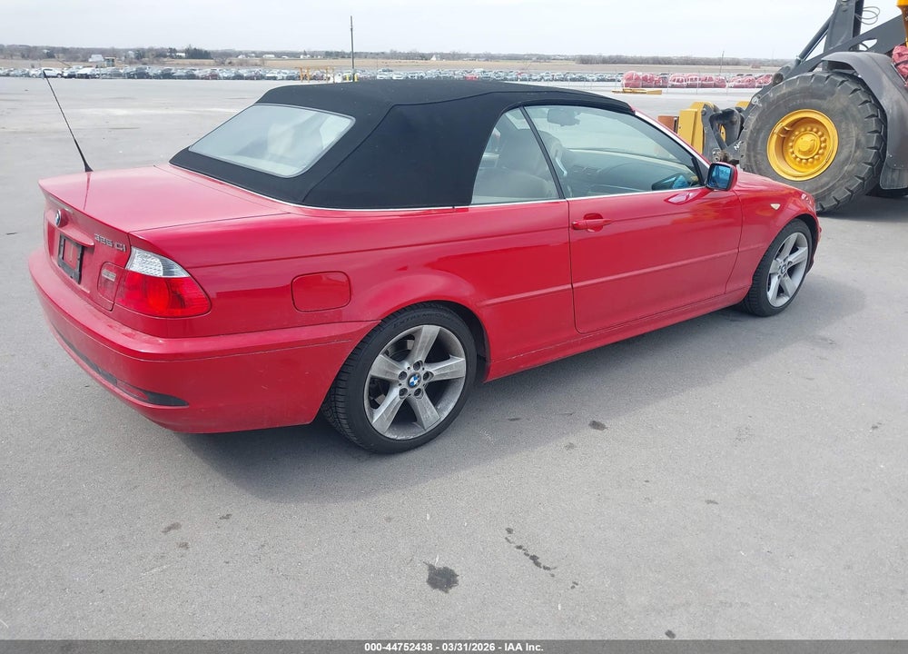 2006 BMW 325CI VIN: WBABW33416PX86069