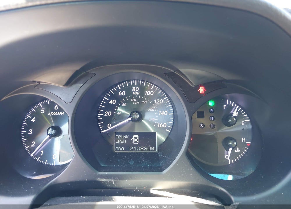 2011 LEXUS GS 350 VIN: JTHCE1KS7B0028821