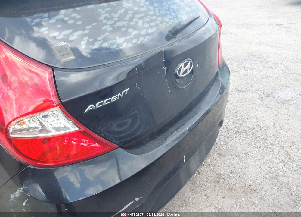 2017 HYUNDAI ACCENT SPORT VIN: KMHCU5AE9HU356164