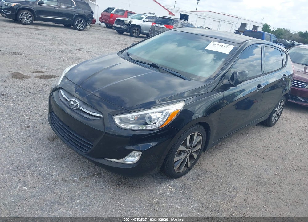 2017 HYUNDAI ACCENT SPORT VIN: KMHCU5AE9HU356164