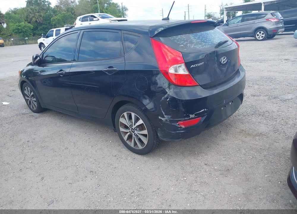 2017 HYUNDAI ACCENT SPORT VIN: KMHCU5AE9HU356164
