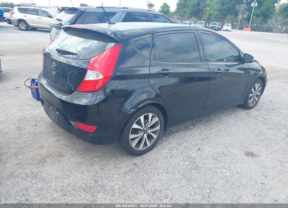 2017 HYUNDAI ACCENT SPORT VIN: KMHCU5AE9HU356164