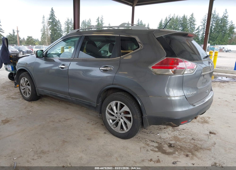 2015 NISSAN ROGUE SL VIN: 5N1AT2MV8FC763223