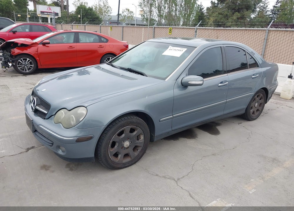 2006 MERCEDES-BENZ C 350 LUXURY/SPORT VIN: WDBRF56H56F787418