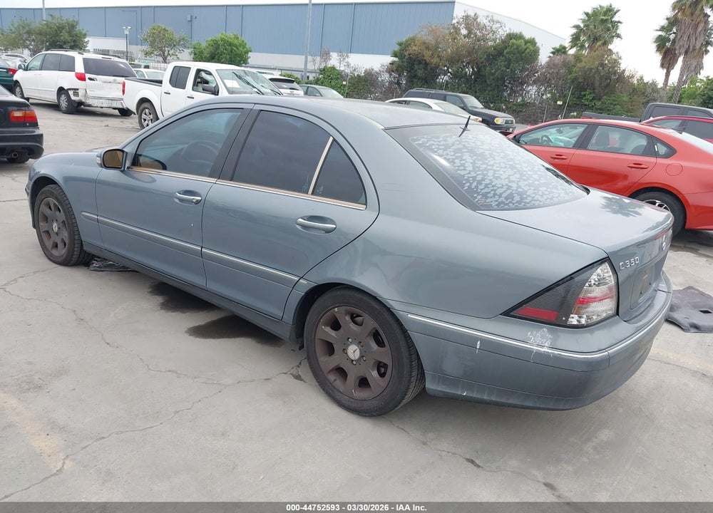 2006 MERCEDES-BENZ C 350 LUXURY/SPORT VIN: WDBRF56H56F787418