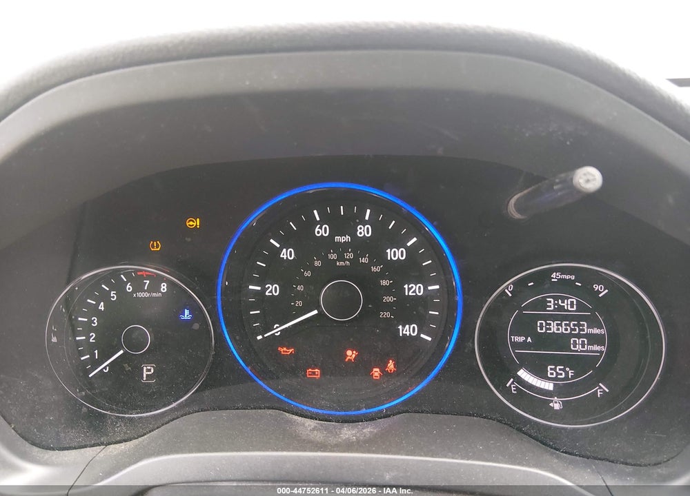2018 HONDA HR-V LX VIN: 3CZRU6H3XJG723732