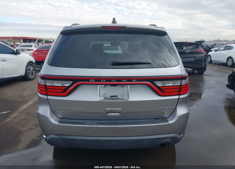 2015 DODGE DURANGO LIMITED VIN: 1C4RDJDG5FC695446