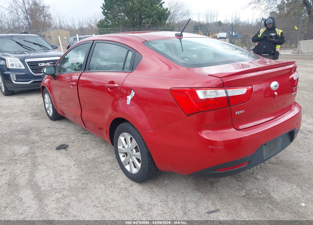 2014 KIA RIO EX VIN: KNADN4A3XE6417839