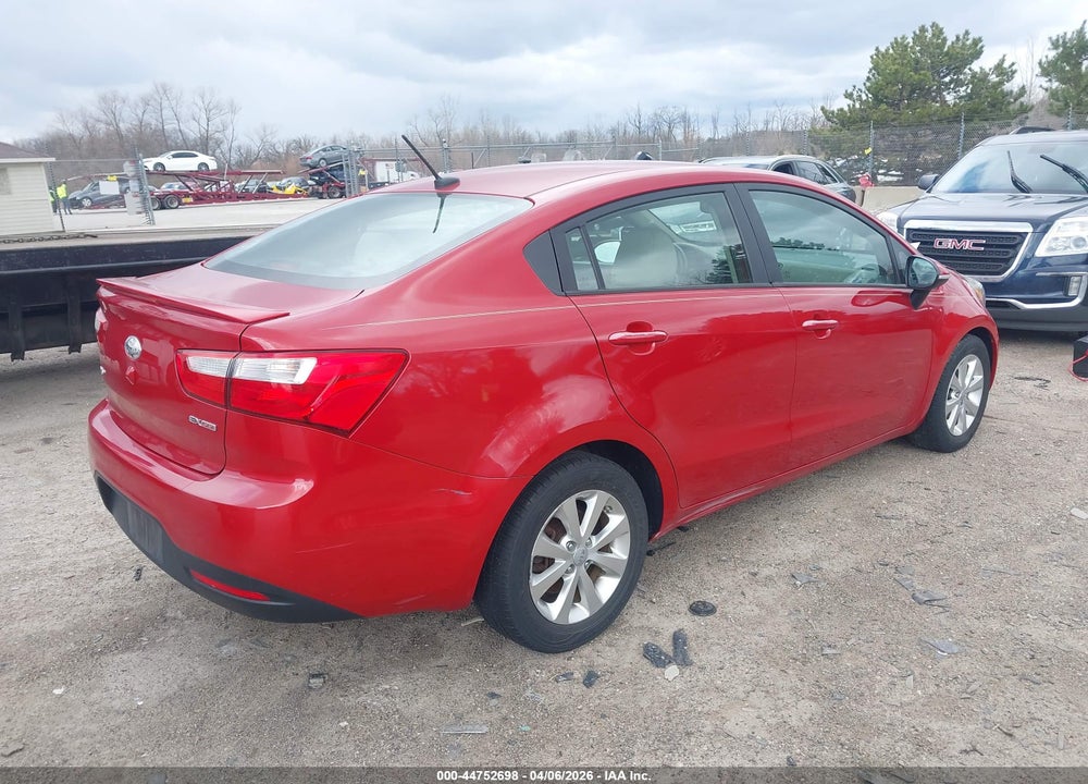 2014 KIA RIO EX VIN: KNADN4A3XE6417839