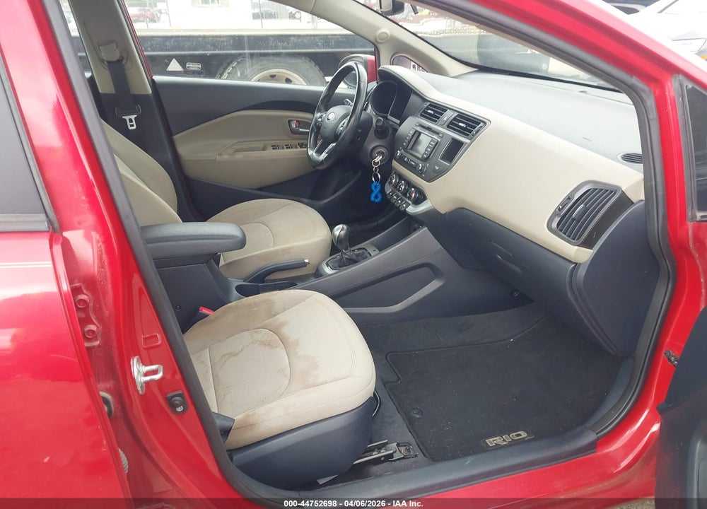 2014 KIA RIO EX VIN: KNADN4A3XE6417839