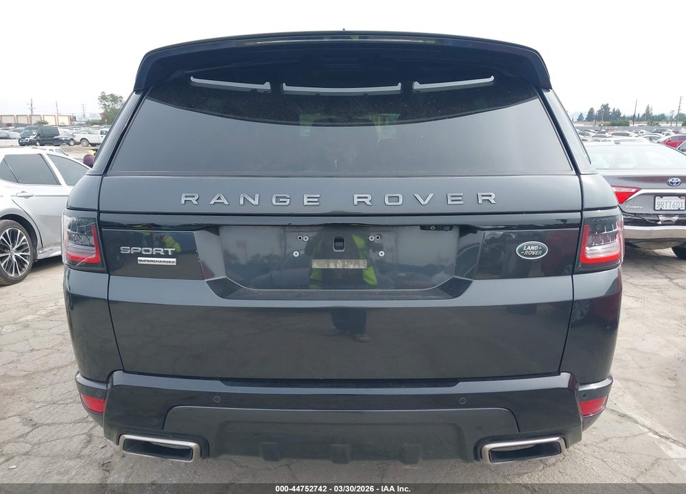 2018 LAND ROVER RANGE ROVER SPORT VIN: SALWR2RE2JA192276
