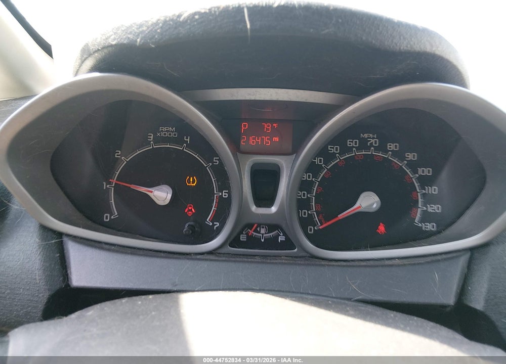 2012 FORD FIESTA SE VIN: 3FADP4EJ8CM162763