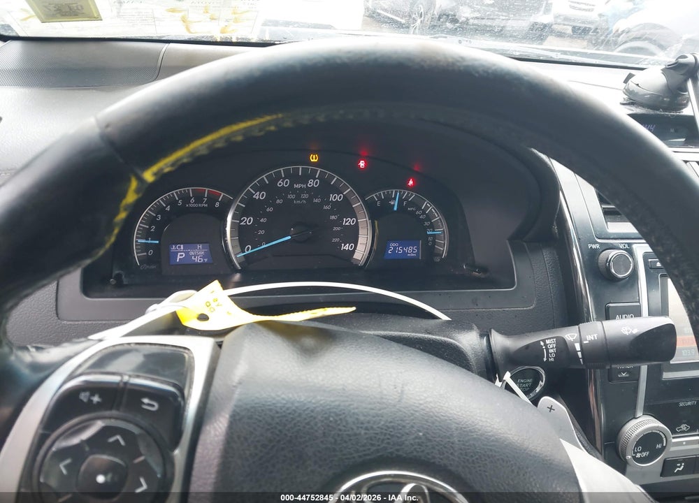 2012 TOYOTA CAMRY SE V6 VIN: 4T1BK1FK8CU001892