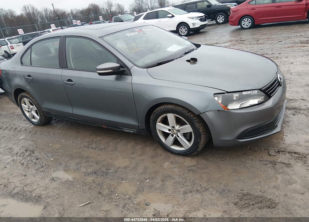 2011 VOLKSWAGEN JETTA 2.0L TDI VIN: 3VWLL7AJ8BM080312