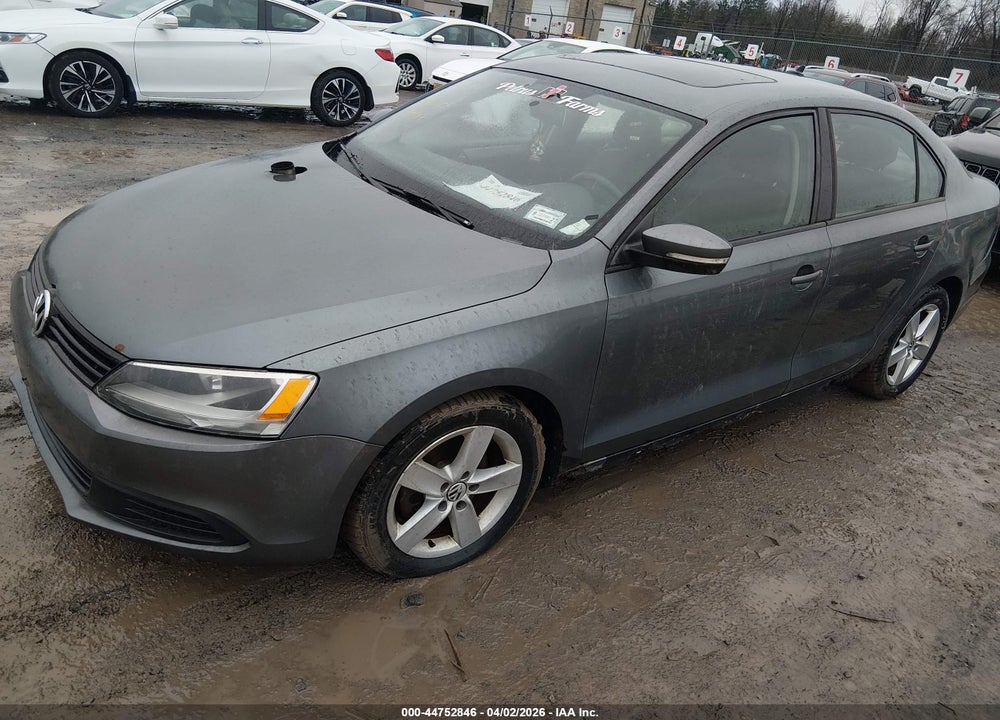 2011 VOLKSWAGEN JETTA 2.0L TDI VIN: 3VWLL7AJ8BM080312