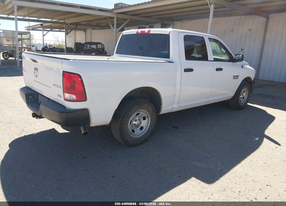2018 RAM 1500 TRADESMAN  4X4 5'7 BOX VIN: 1C6RR7KG3JS286519