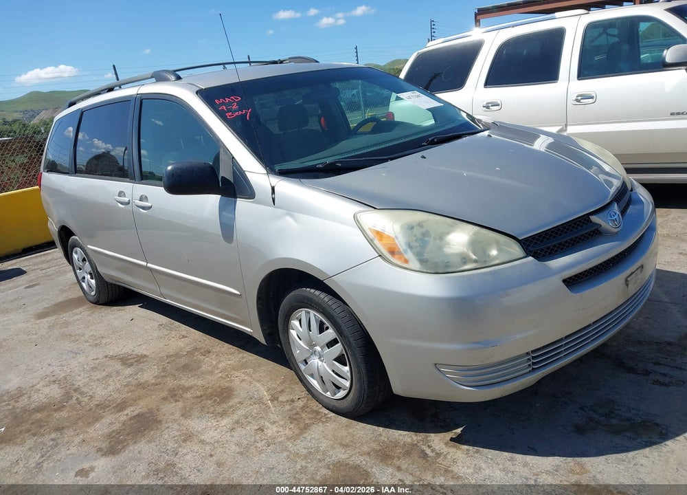 2004 TOYOTA SIENNA LE VIN: 5TDZA23CX4S022791