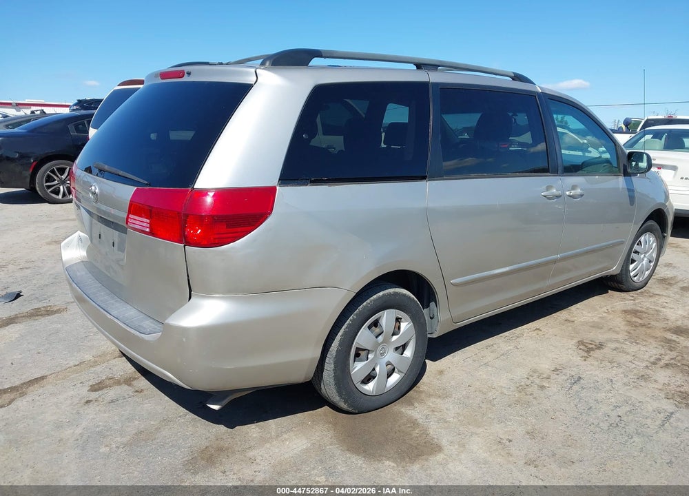 2004 TOYOTA SIENNA LE VIN: 5TDZA23CX4S022791