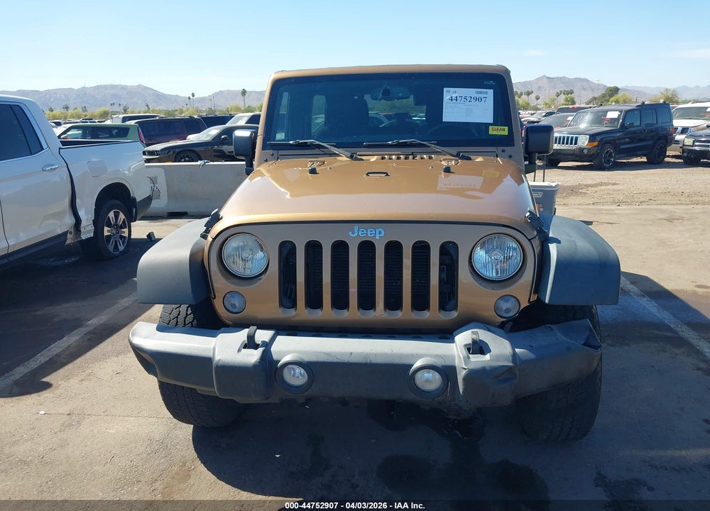 2015 JEEP WRANGLER UNLIMITED SPORT VIN: 1C4BJWDG1FL631797