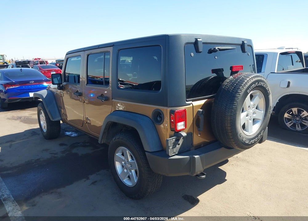 2015 JEEP WRANGLER UNLIMITED SPORT VIN: 1C4BJWDG1FL631797