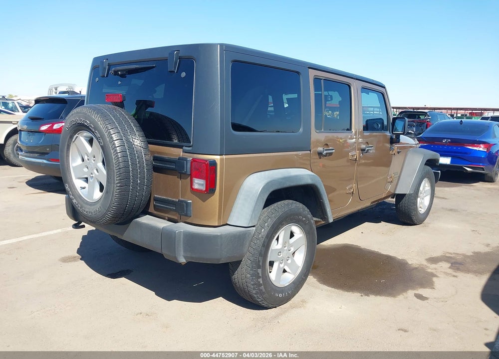 2015 JEEP WRANGLER UNLIMITED SPORT VIN: 1C4BJWDG1FL631797