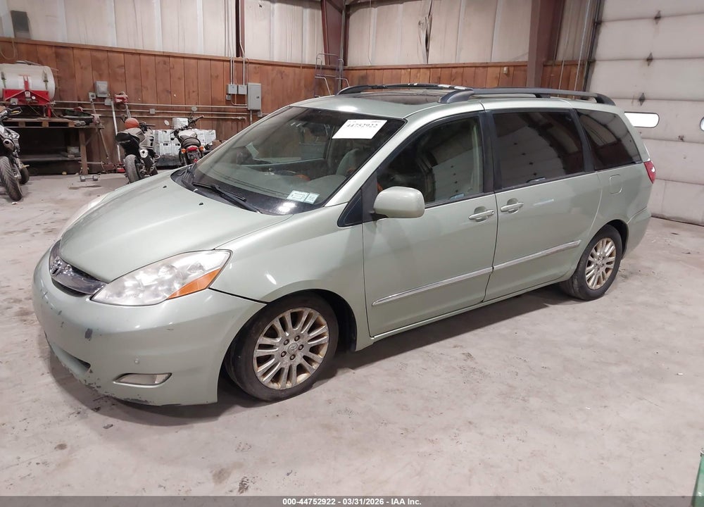 2008 TOYOTA SIENNA LIMITED VIN: 5TDZK22C28S186217