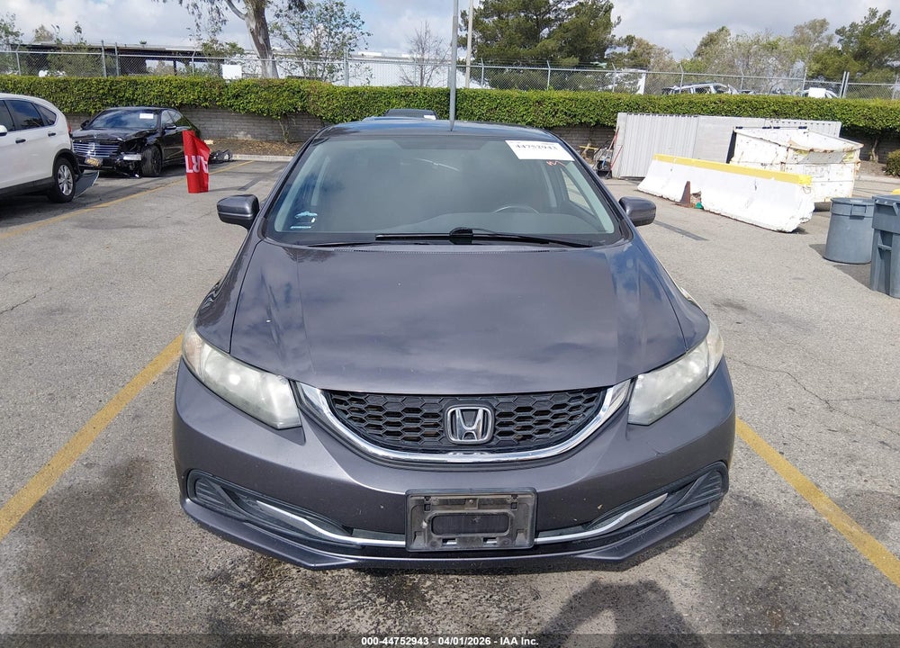 2015 HONDA CIVIC LX VIN: 2HGFB2F5XFH565414