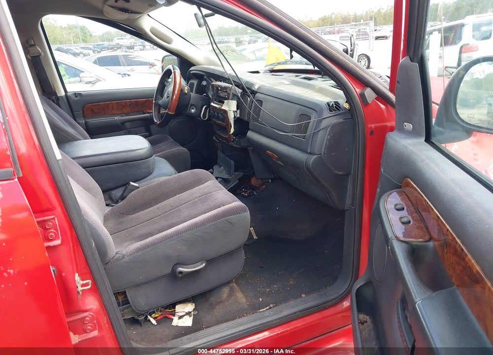 2003 DODGE RAM 1500 SLT/LARAMIE/ST VIN: 1D7HA18D23S262582