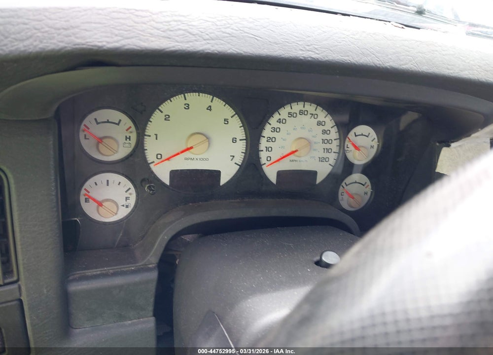 2003 DODGE RAM 1500 SLT/LARAMIE/ST VIN: 1D7HA18D23S262582