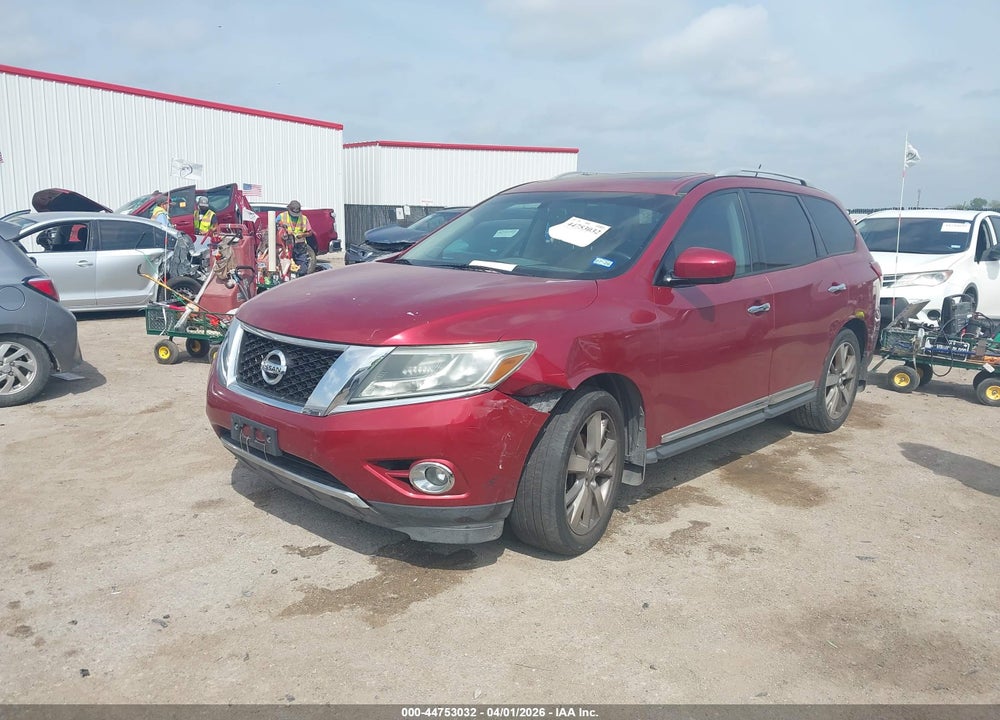 2015 NISSAN PATHFINDER PLATINUM VIN: 5N1AR2MN5FC719324