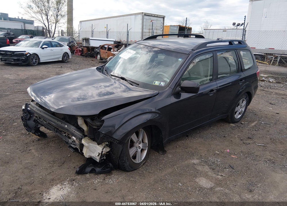 2011 SUBARU FORESTER 2.5X VIN: JF2SHABC1BG735645