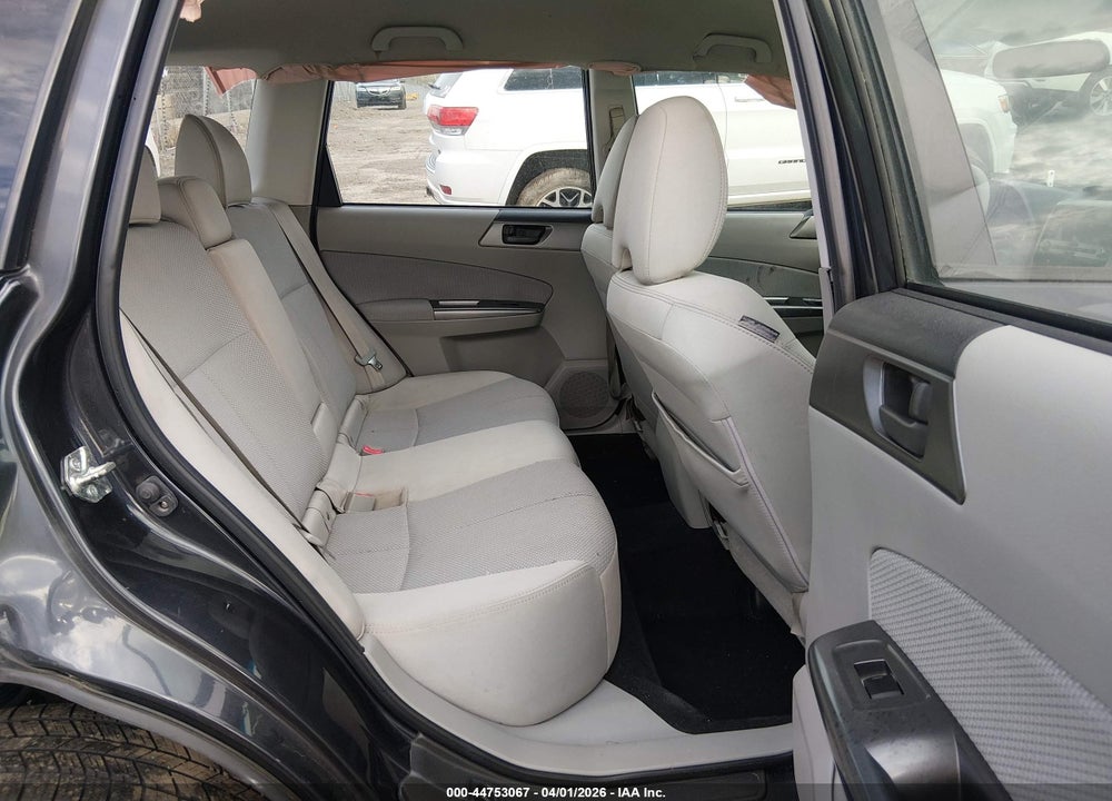 2011 SUBARU FORESTER 2.5X VIN: JF2SHABC1BG735645