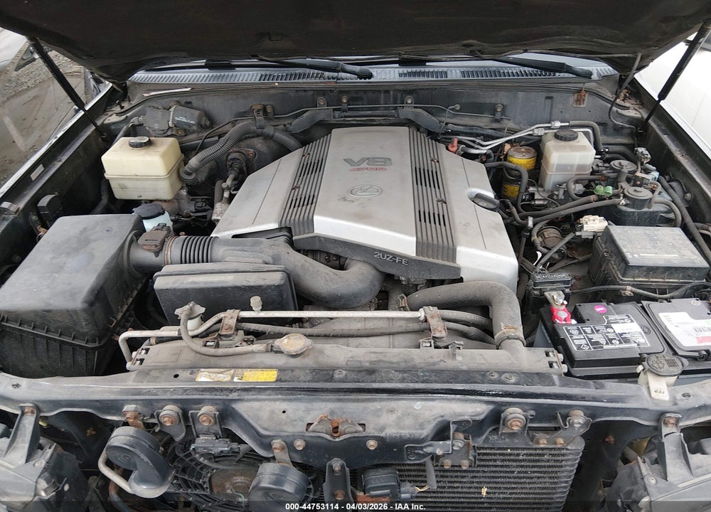 1999 LEXUS LX 470 VIN: JT6HT00W6X0051616