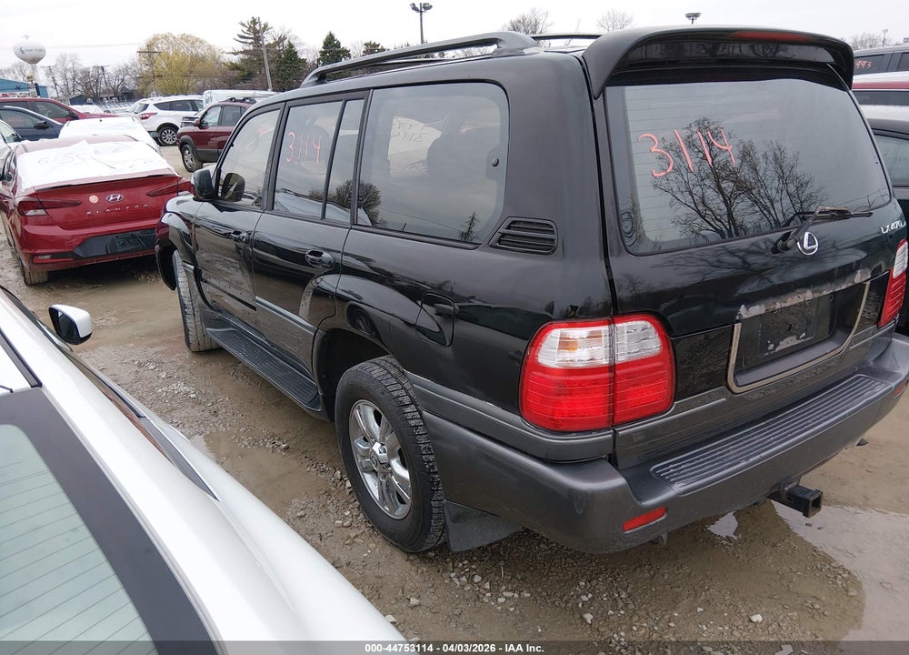 1999 LEXUS LX 470 VIN: JT6HT00W6X0051616