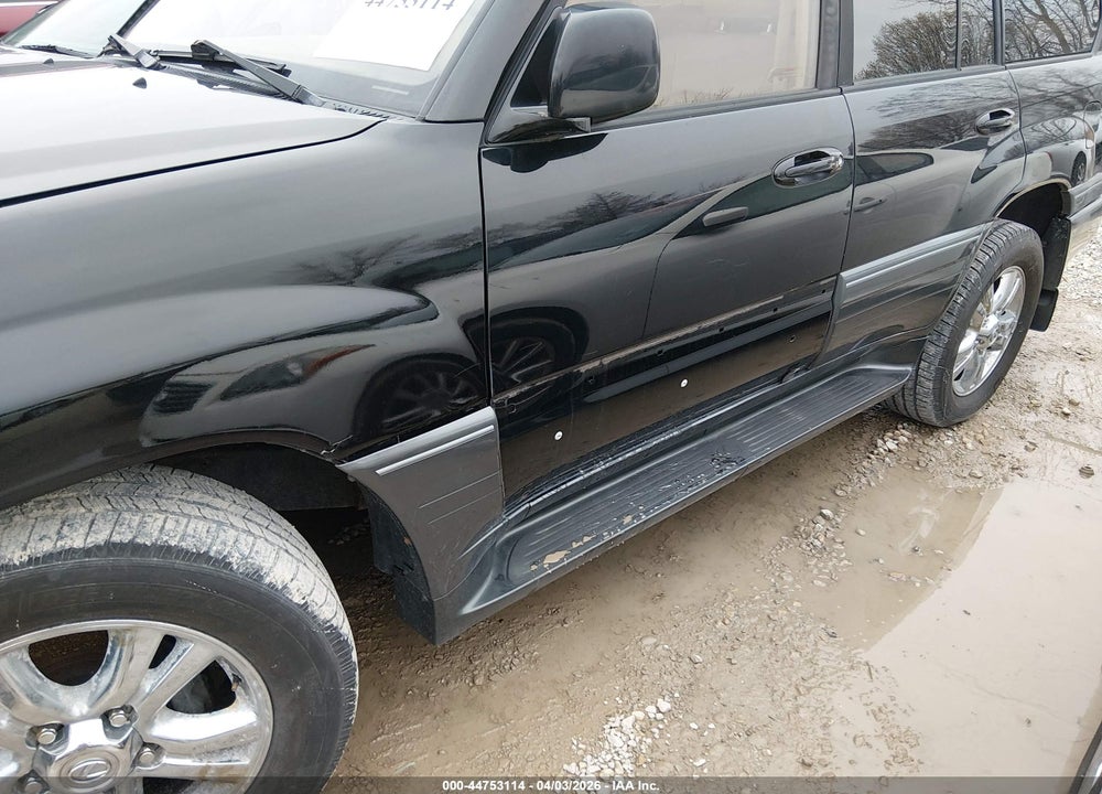 1999 LEXUS LX 470 VIN: JT6HT00W6X0051616