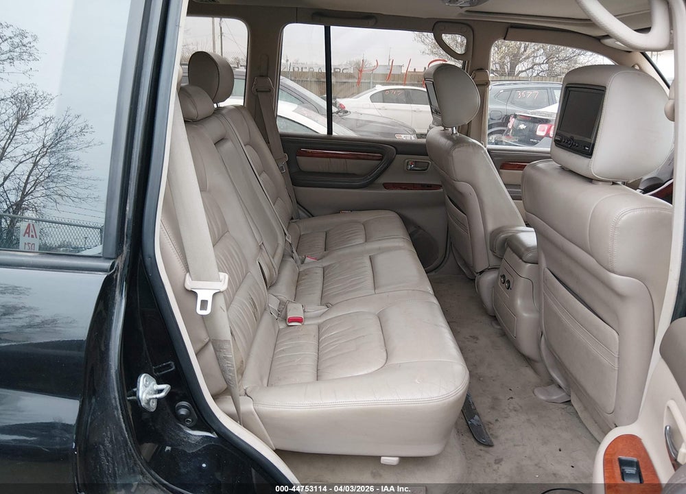 1999 LEXUS LX 470 VIN: JT6HT00W6X0051616