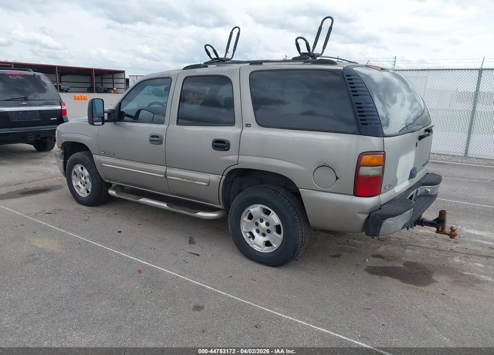 2000 CHEVROLET TAHOE ALL NEW LS VIN: 1GNEK13T2YJ152791