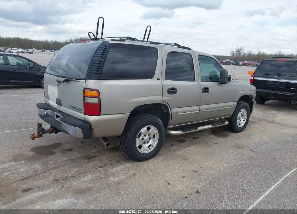 2000 CHEVROLET TAHOE ALL NEW LS VIN: 1GNEK13T2YJ152791