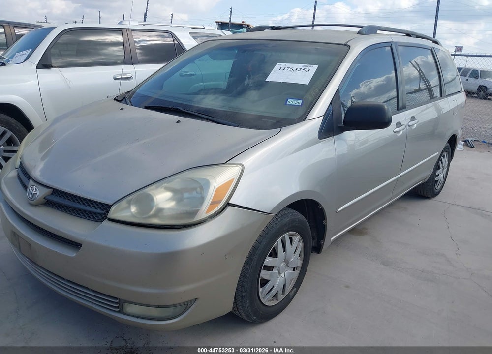 2004 TOYOTA SIENNA CE VIN: 5TDZA23C54S206133