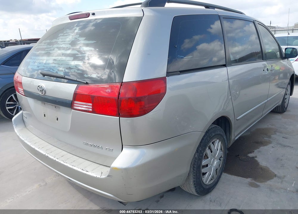 2004 TOYOTA SIENNA CE VIN: 5TDZA23C54S206133