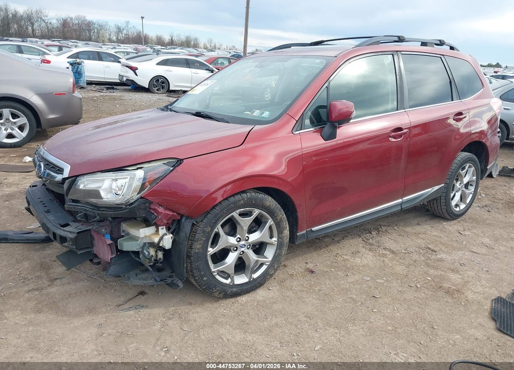 2017 SUBARU FORESTER 2.5I TOURING VIN: JF2SJAWC3HH587385