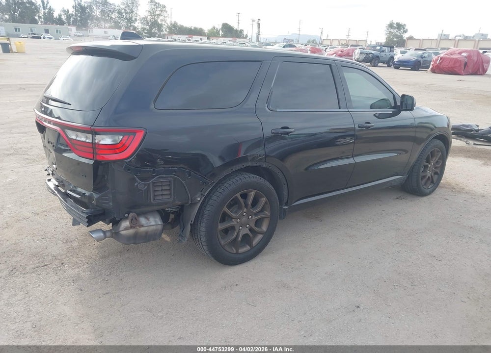 2018 DODGE DURANGO GT RWD VIN: 1C4RDHDG9JC115116