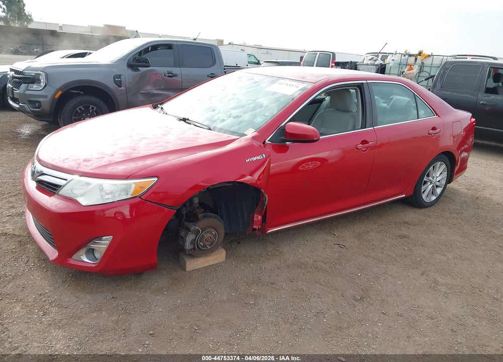 2012 TOYOTA CAMRY HYBRID XLE VIN: 4T1BD1FK2CU017757