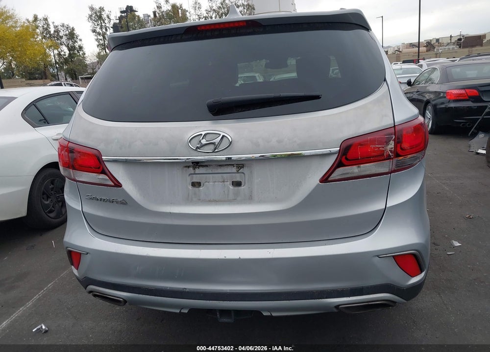 2017 HYUNDAI SANTA FE SE VIN: KM8SM4HF2HU180899