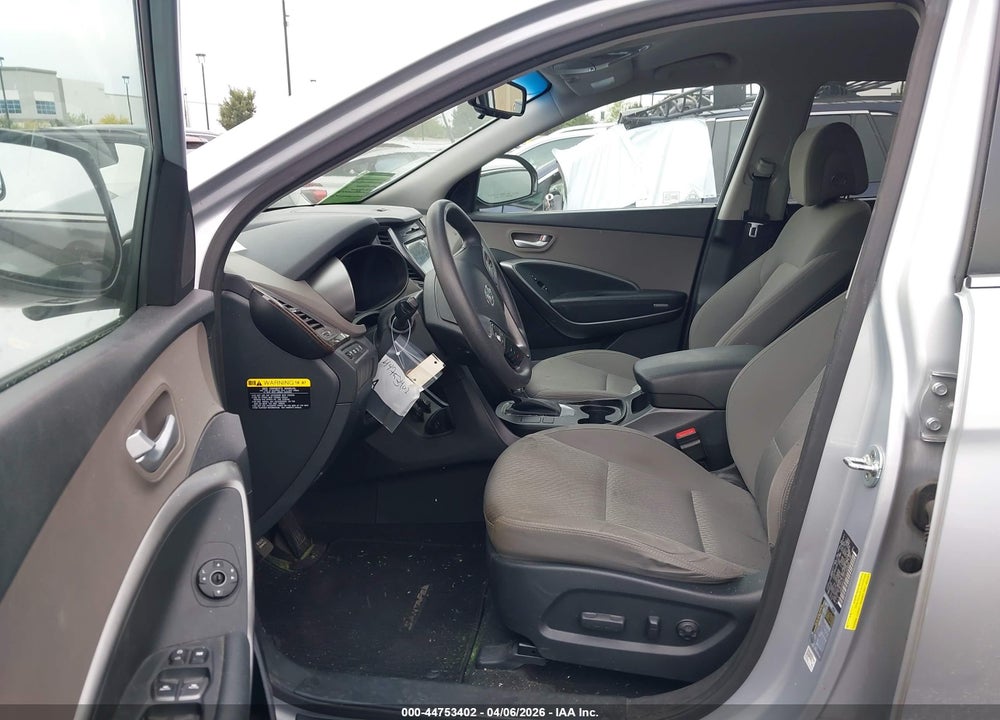 2017 HYUNDAI SANTA FE SE VIN: KM8SM4HF2HU180899
