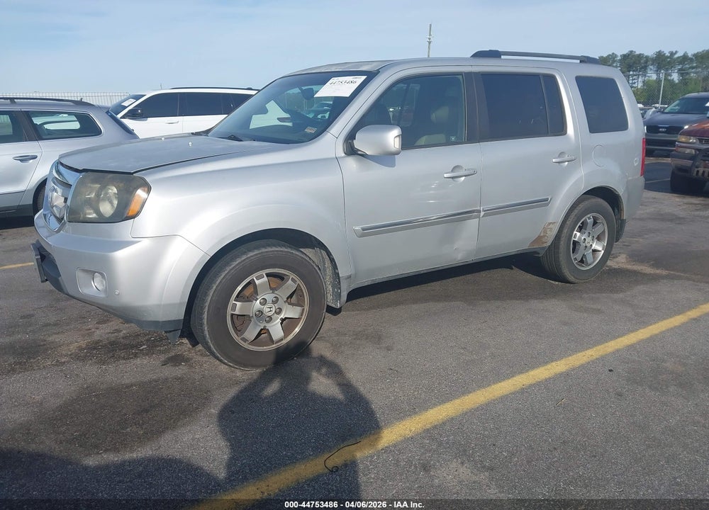 2009 HONDA PILOT TOURING VIN: 5FNYF38909B002738