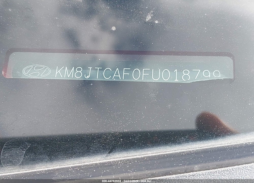 2015 HYUNDAI TUCSON GLS VIN: KM8JTCAF0FU018799