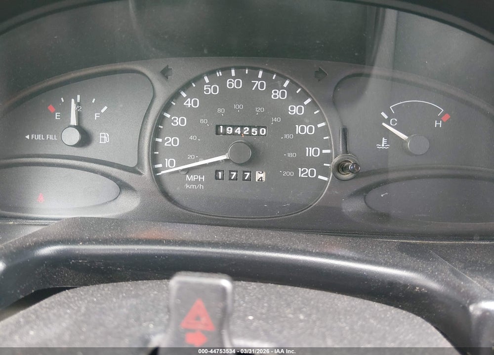 1997 FORD ESCORT LX VIN: 3FALP15P5VR167410