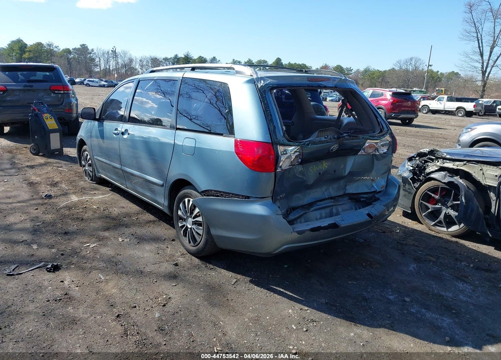 2008 TOYOTA SIENNA CE VIN: 5TDZK23C08S185758