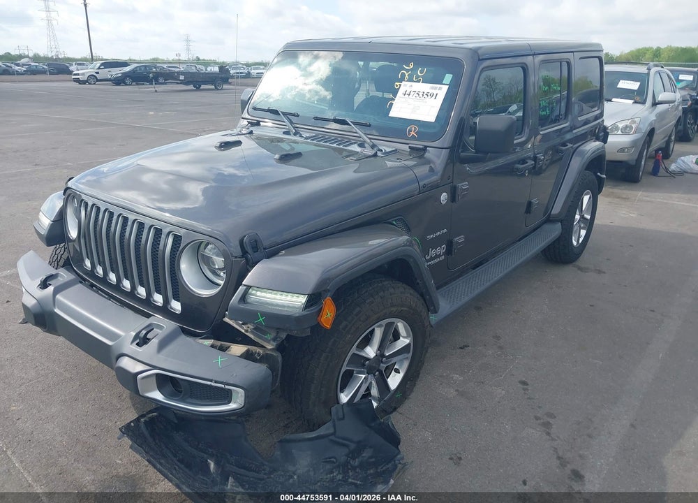 2019 JEEP WRANGLER UNLIMITED SAHARA 4X4 VIN: 1C4HJXEGXKW619669